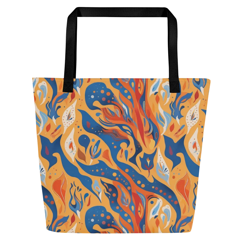 Solar Aviary on Large Tote Bag W/ Pocket — Front