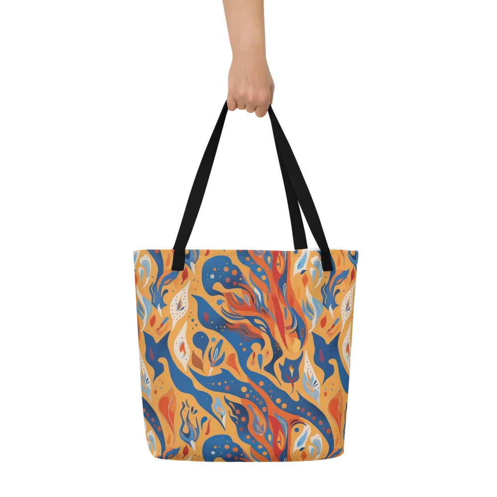 Solar Aviary on Large Tote Bag W/ Pocket — Front