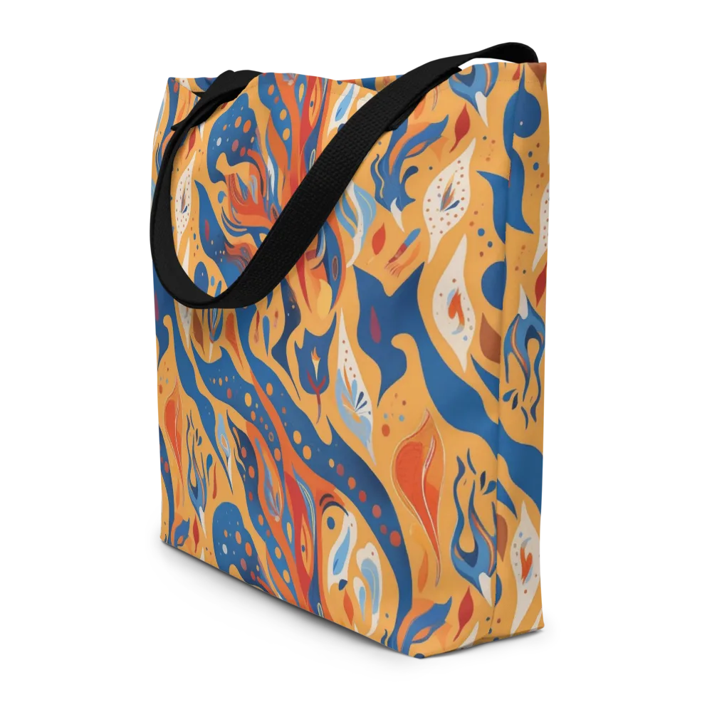 Solar Aviary on Large Tote Bag W/ Pocket — Front