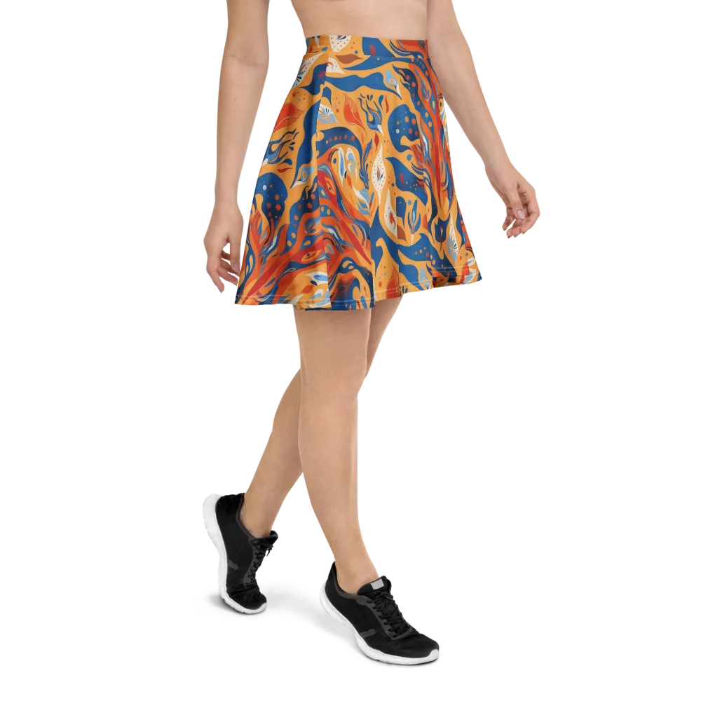 Solar Aviary on Skater Skirt — Right