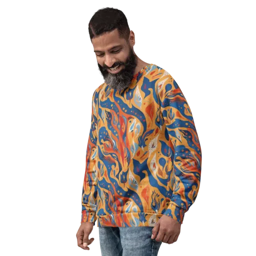 Solar Aviary on a Sweatshirt