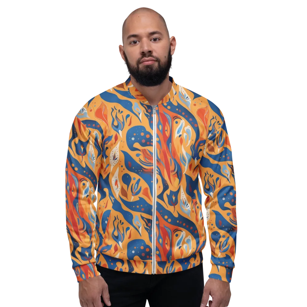 Solar Aviary on Bomber Jacket — Front