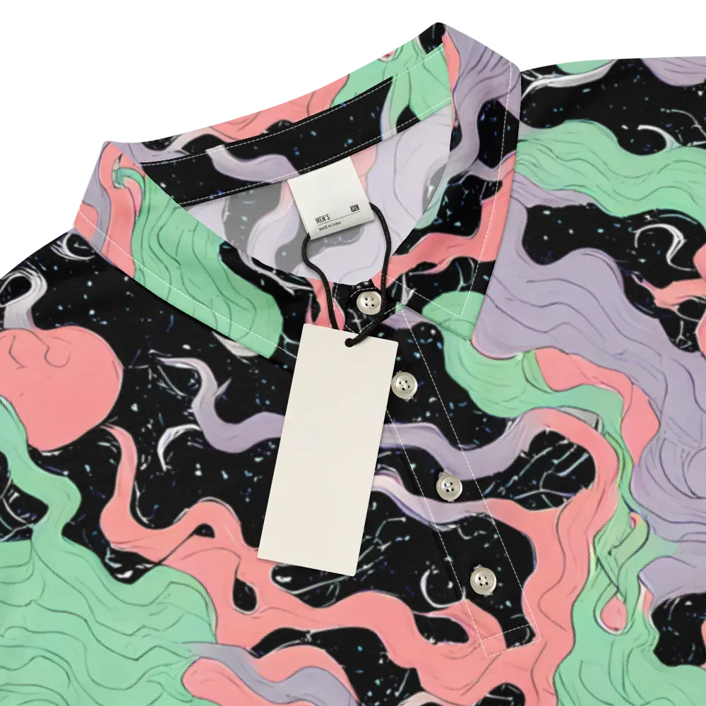 Pastel Eclipse on Men's Slim Fit Polo Shirt — Product details