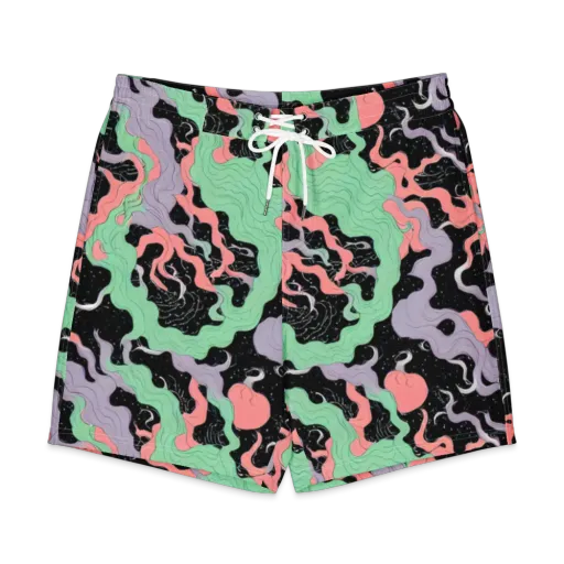 Pastel Eclipse on a Men's Board Shorts