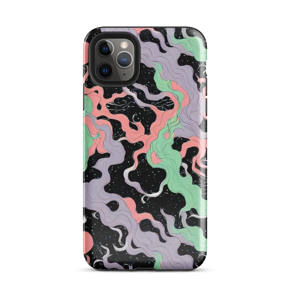 Pastel Eclipse on Tough Case for iPhone® — Front