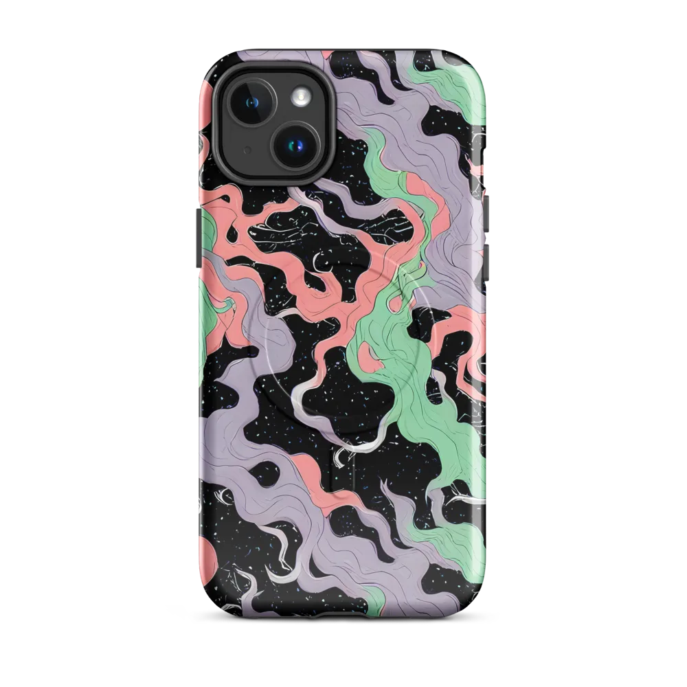 Pastel Eclipse on MagSafe Tough Case for iPhone® — Front
