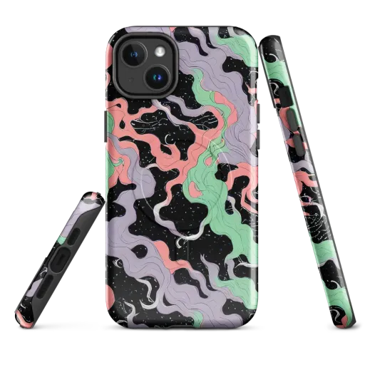 Pastel Eclipse on a MagSafe Tough Case for iPhone®