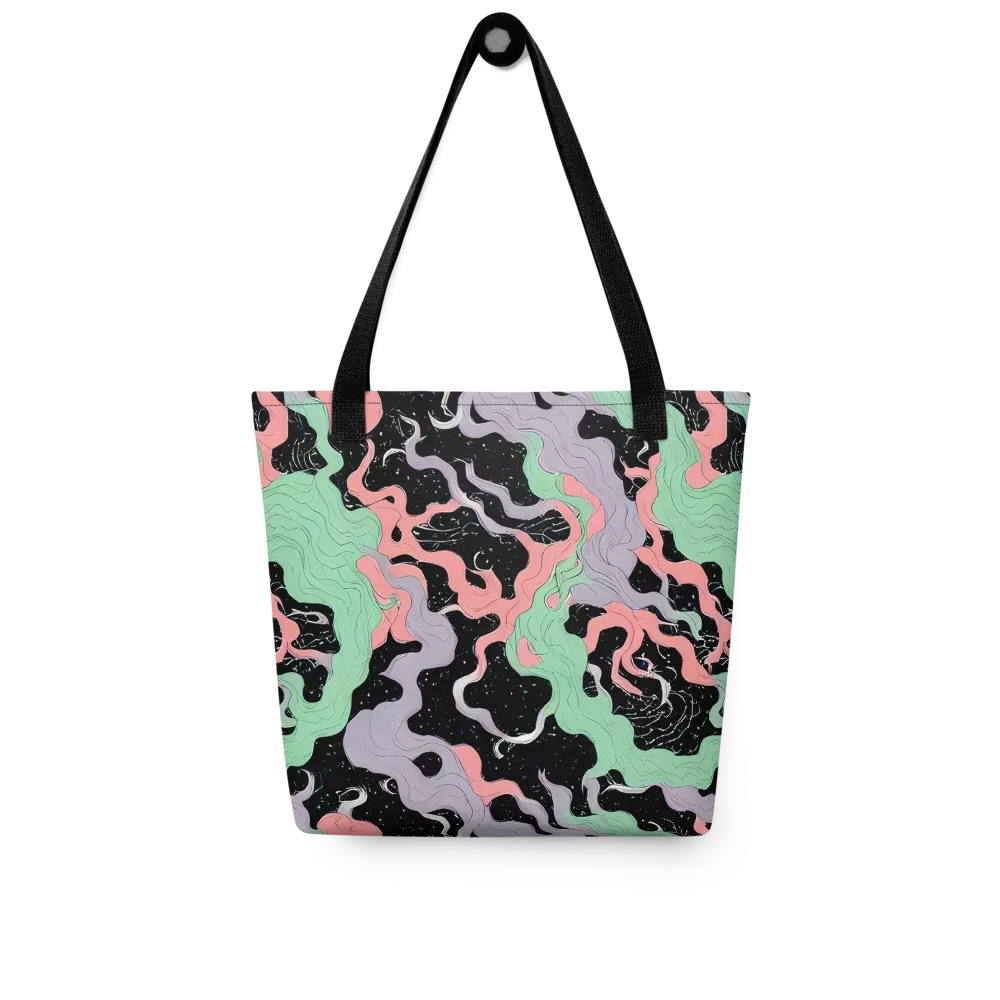 Pastel Eclipse on Tote Bag — Front