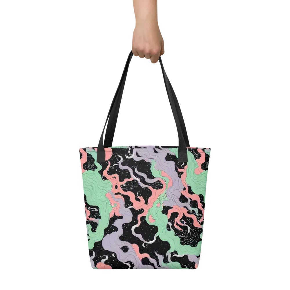 Pastel Eclipse on Tote Bag — Front