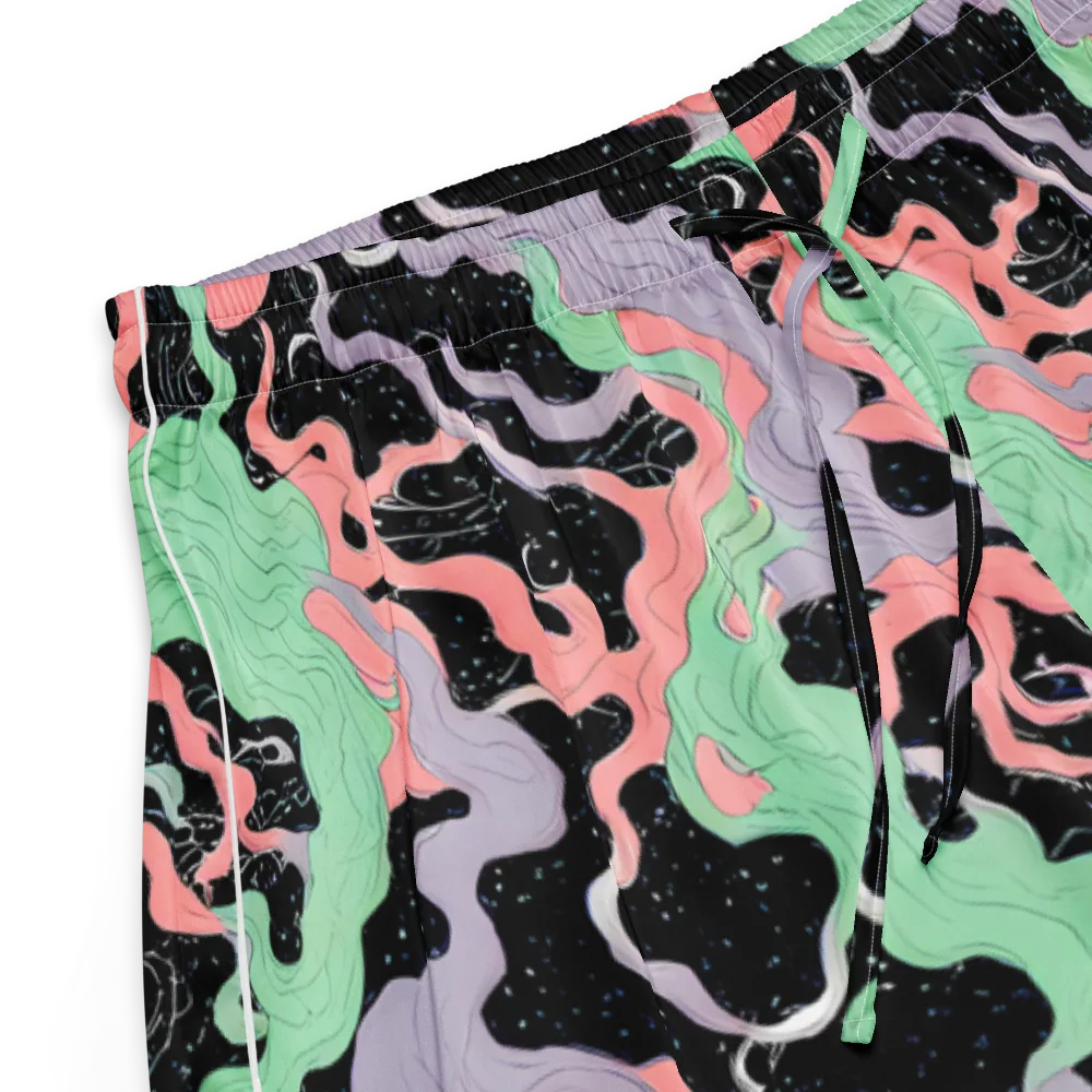 Pastel Eclipse on Women's Pajama Shorts — Product details