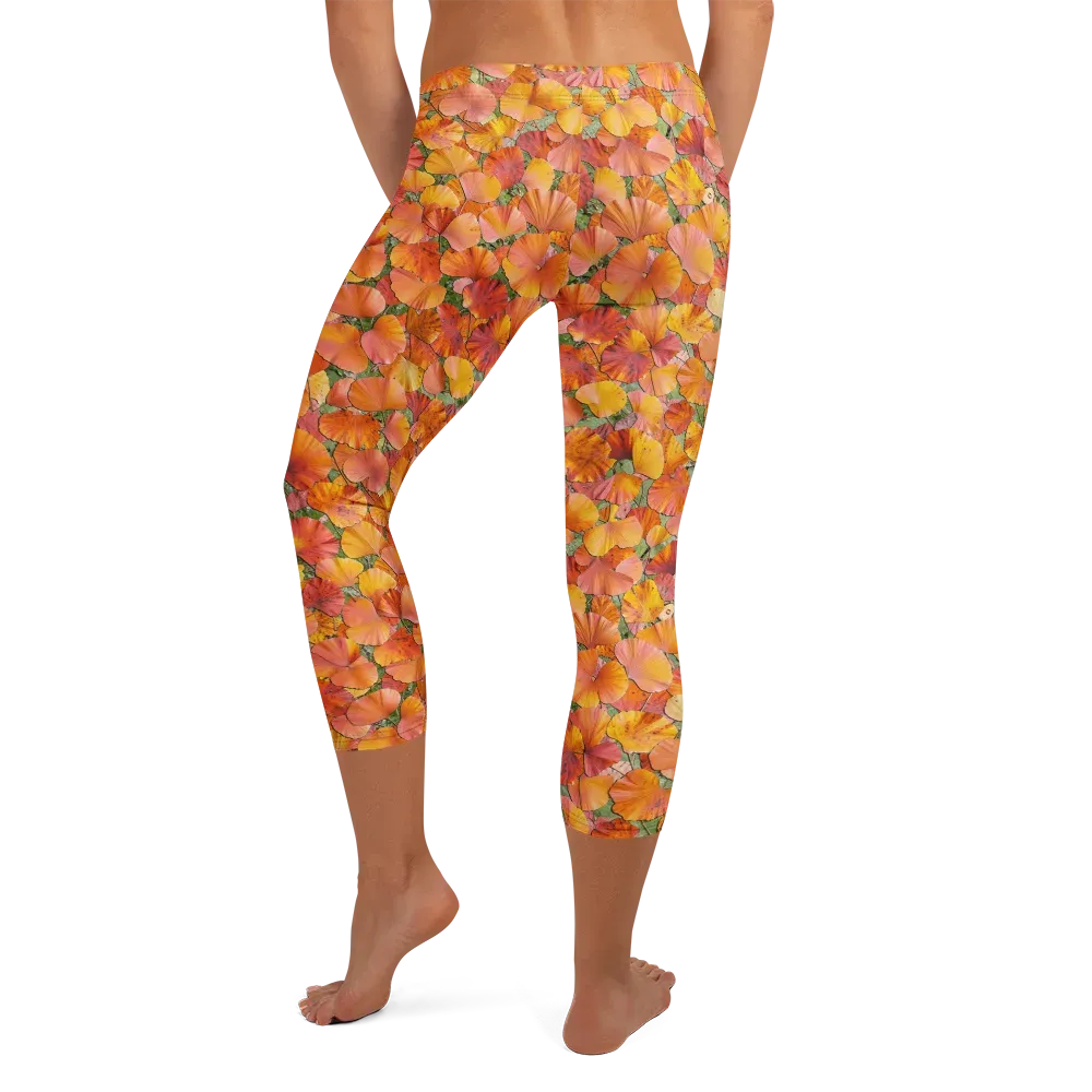Amber Reverie on Capri Leggings — Back
