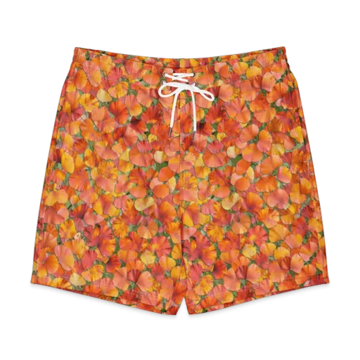 Amber Reverie on a Men's Board Shorts