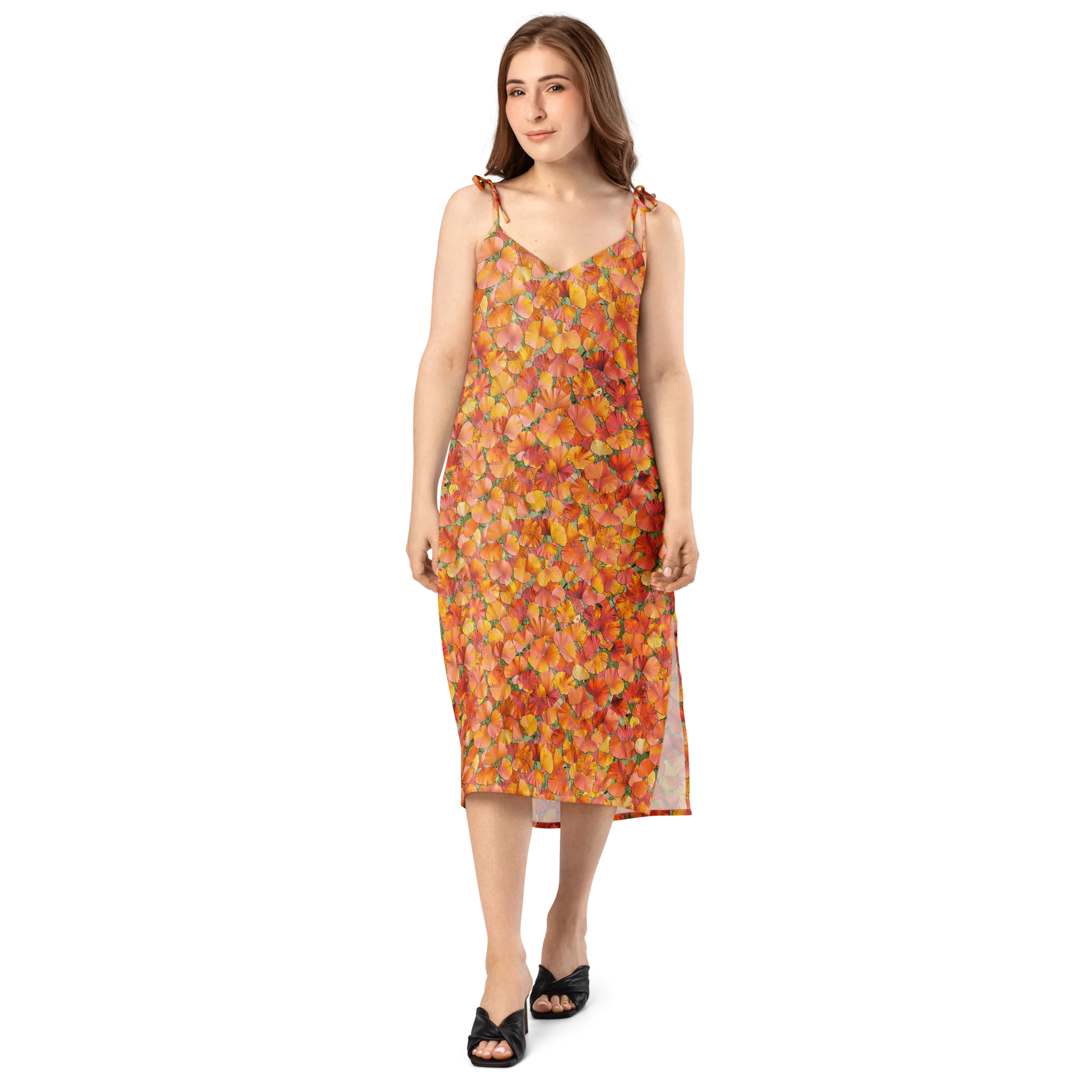 Amber Reverie on Slip Dress — Front