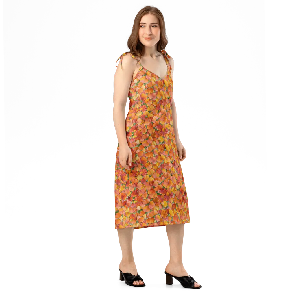 Amber Reverie on Slip Dress — Right Front