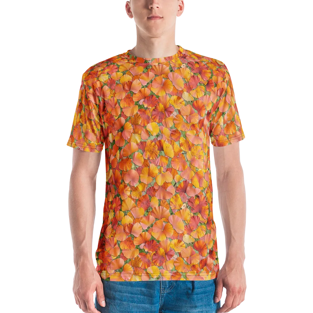 Amber Reverie on Men's Crew Neck T-Shirt — Front