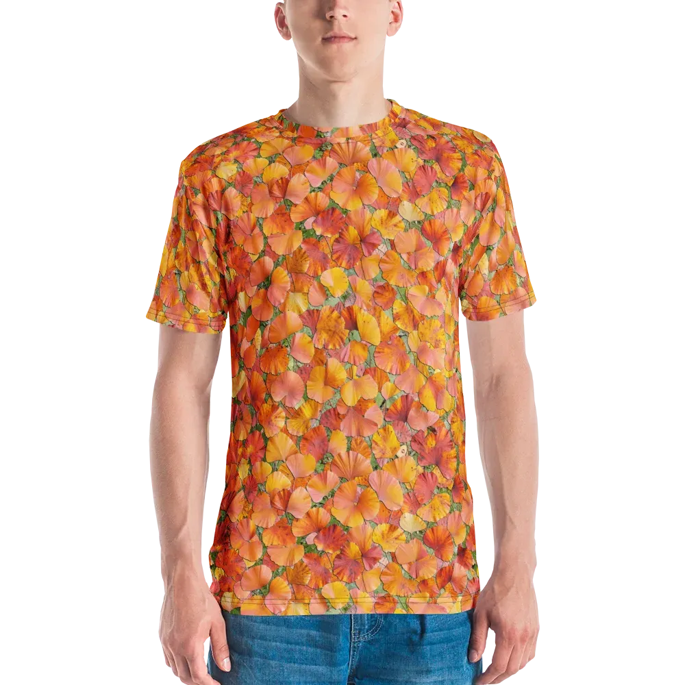 Amber Reverie on Men's Crew Neck T-Shirt — Front
