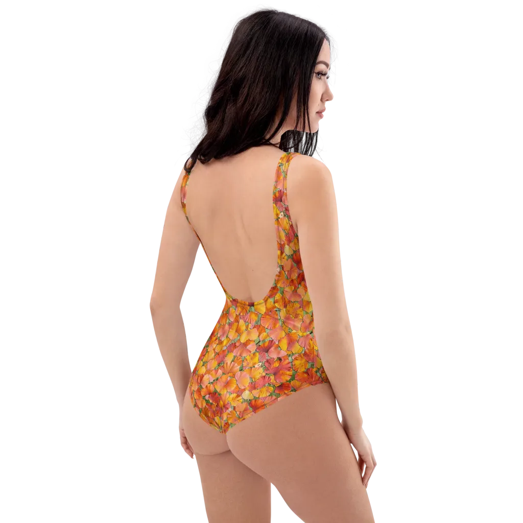 Amber Reverie on One-Piece Swimsuit — Right Back