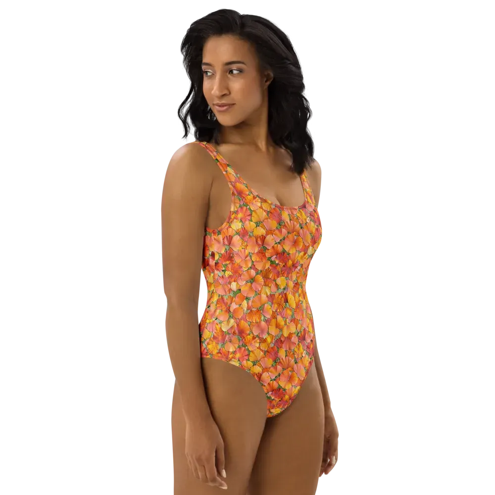 Amber Reverie on One-Piece Swimsuit — Right