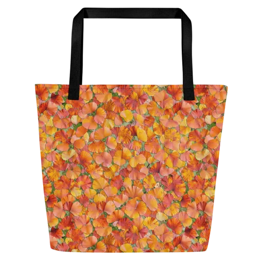 Amber Reverie on a Large Tote Bag W/ Pocket