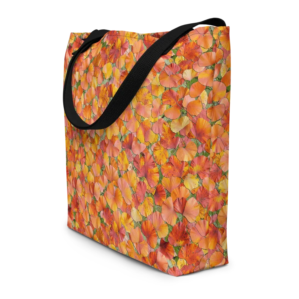 Amber Reverie on Large Tote Bag W/ Pocket — Front