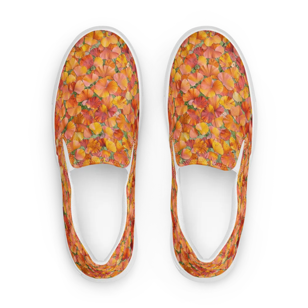 Amber Reverie on Women's Slip-On Canvas Shoes — Front