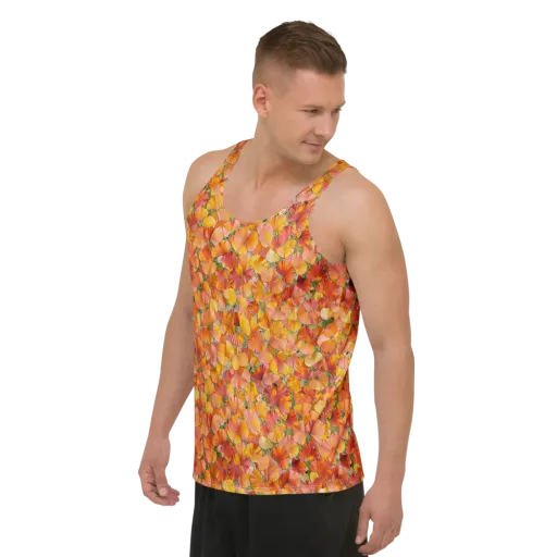 Amber Reverie on a Men's Tank Top