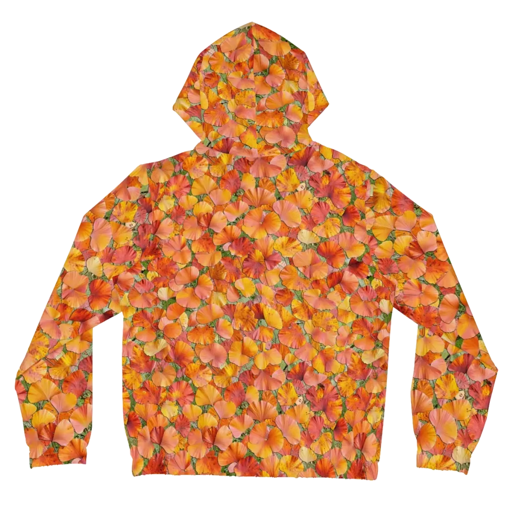 Amber Reverie on Women's Full-Zip Hoodie — Back