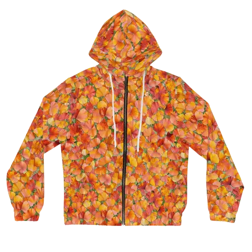 Amber Reverie on a Women's Full-Zip Hoodie