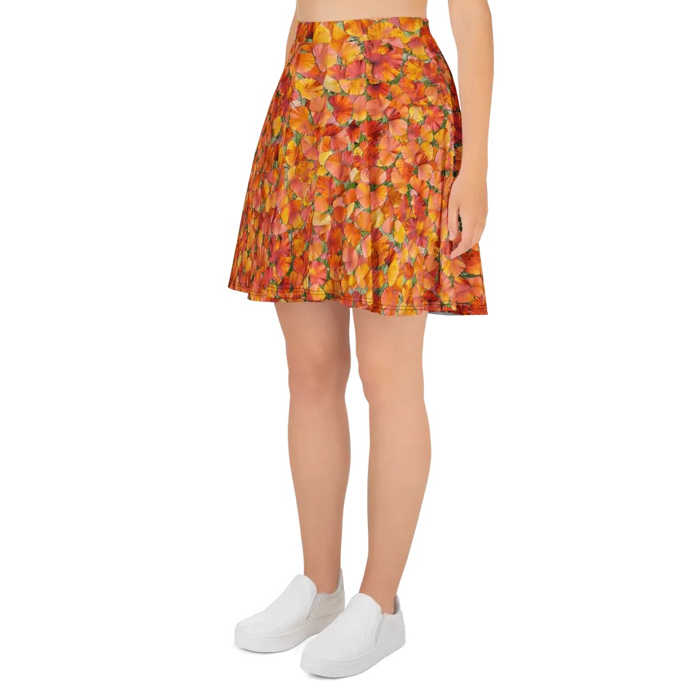 Amber Reverie on Skater Skirt — Left