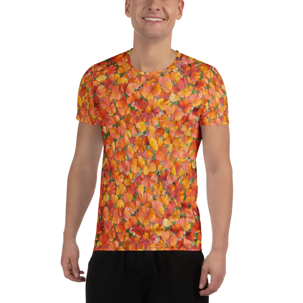 Amber Reverie on Men's Athletic T-Shirt — Front