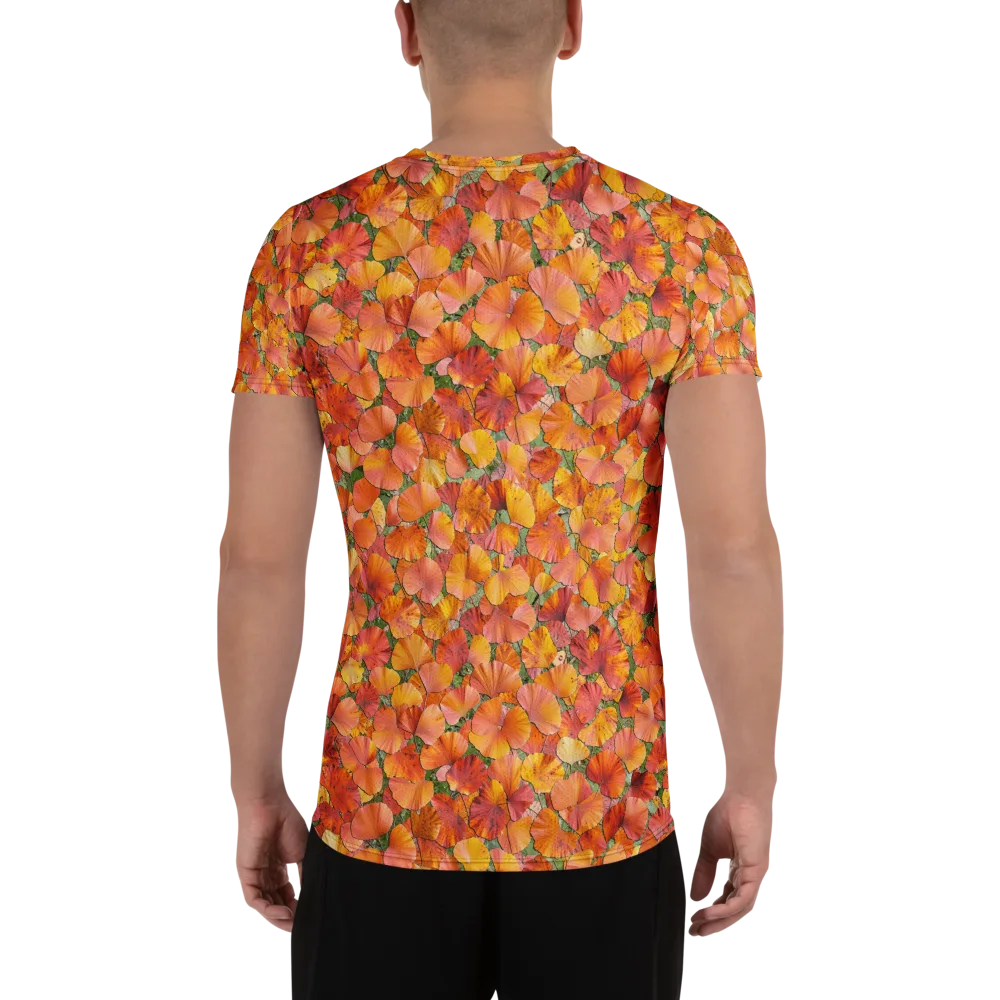 Amber Reverie on Men's Athletic T-Shirt — Back