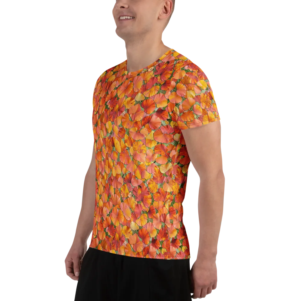 Amber Reverie on Men's Athletic T-Shirt — Left