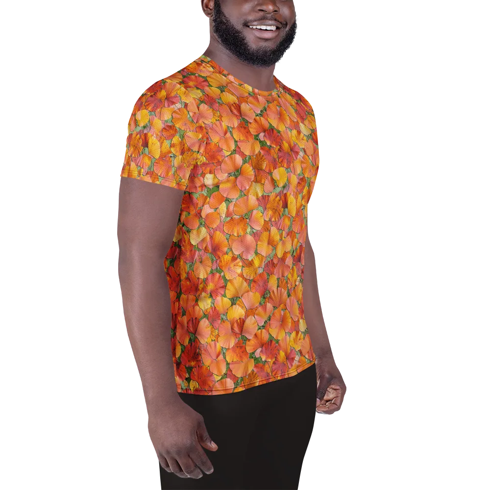 Amber Reverie on Men's Athletic T-Shirt — Right
