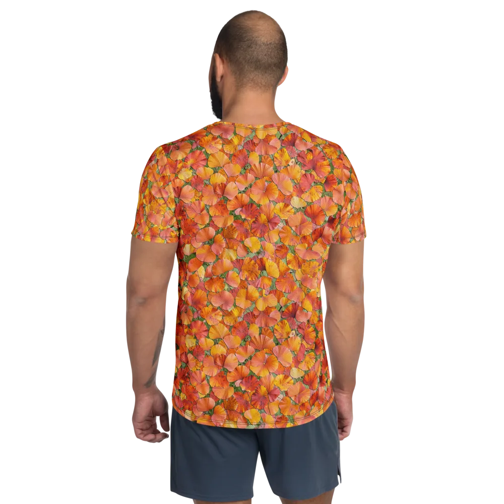 Amber Reverie on Men's Athletic T-Shirt — Back