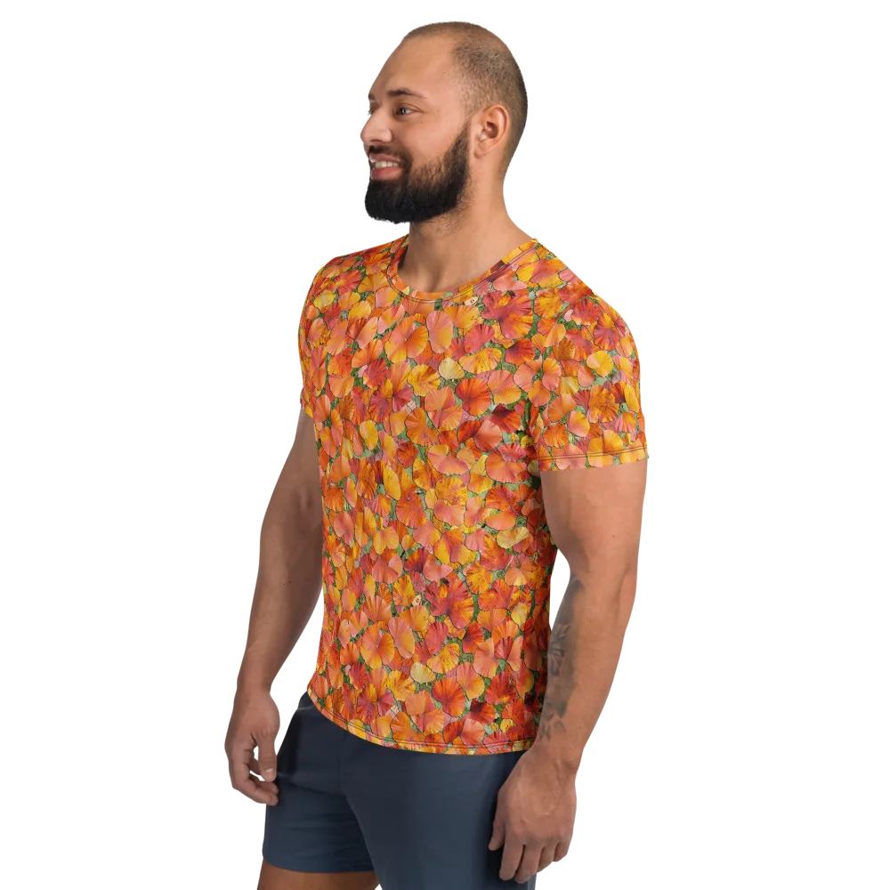 Amber Reverie on Men's Athletic T-Shirt — Left