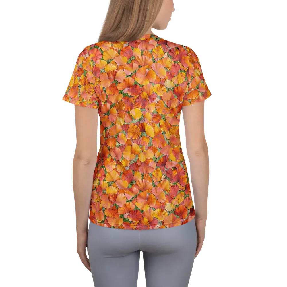Amber Reverie on Women's Athletic T-Shirt — Back
