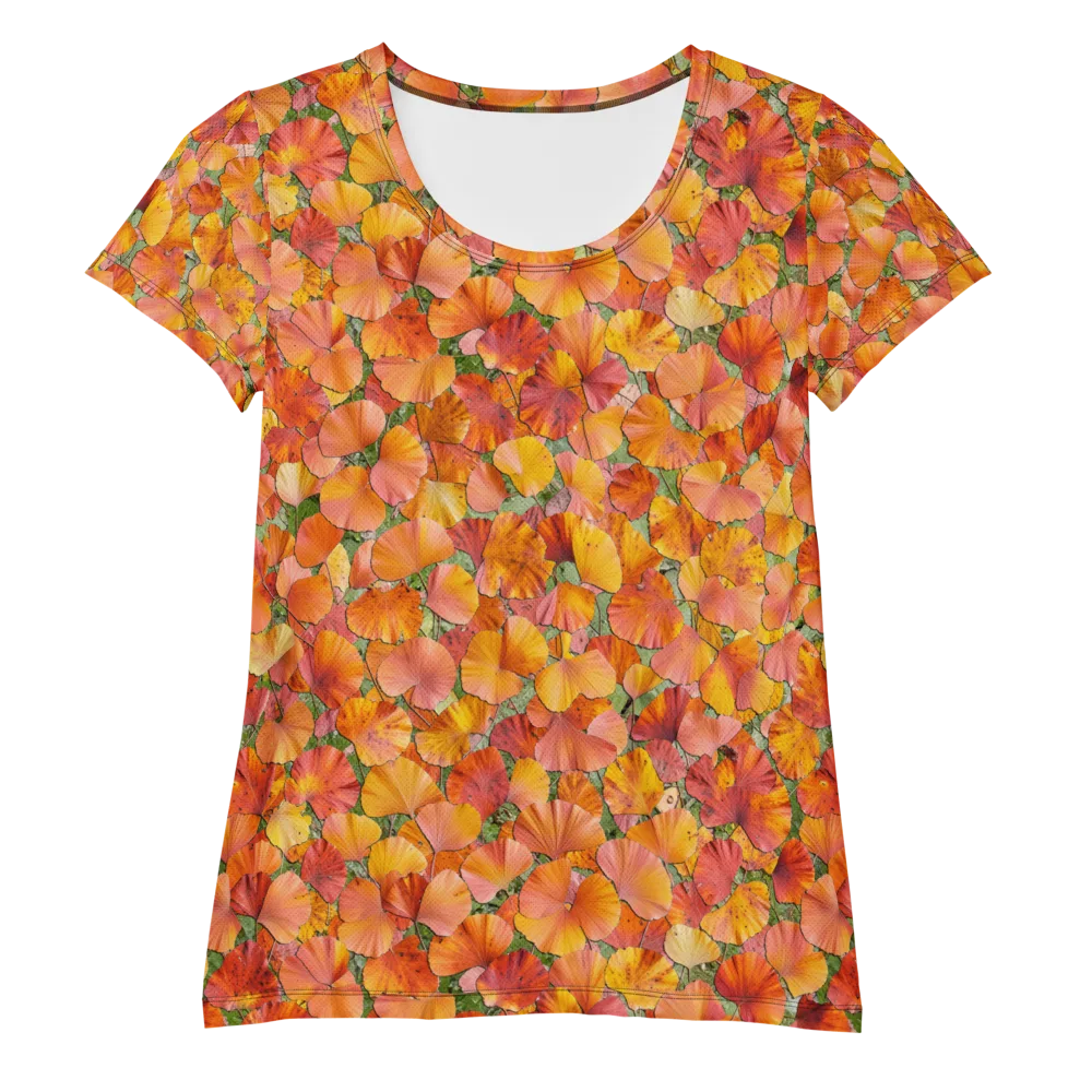 Amber Reverie on Women's Athletic T-Shirt — Front