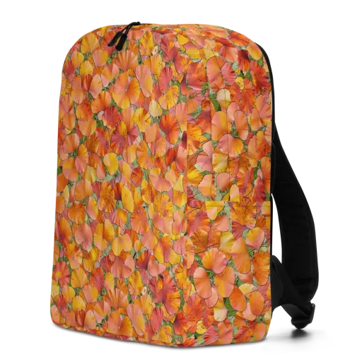 Amber Reverie on a Minimalist Backpack