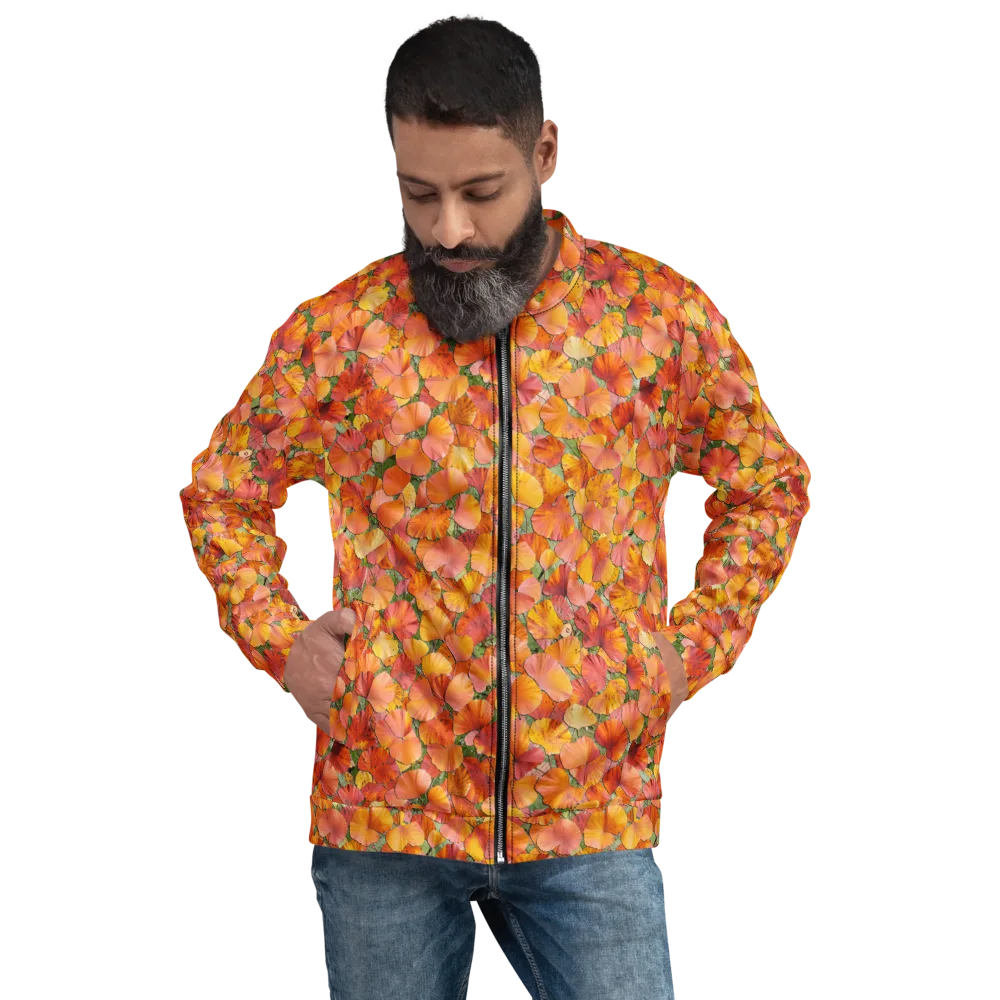 Amber Reverie on Bomber Jacket — Front
