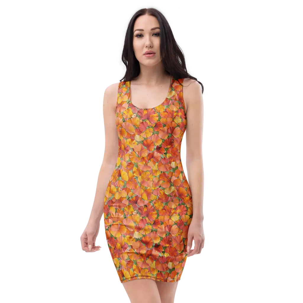 Amber Reverie on Bodycon Dress — Front