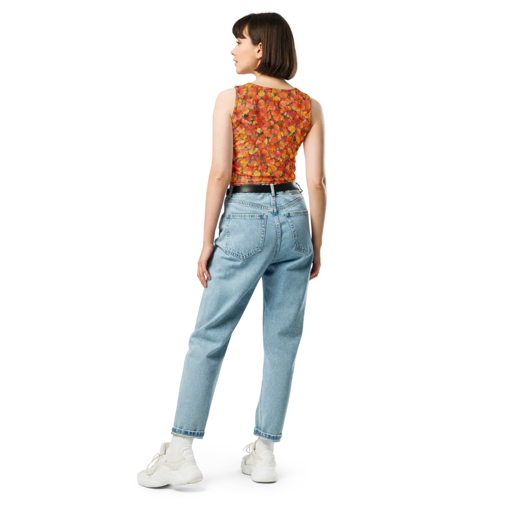 Amber Reverie on Crop Top — Back
