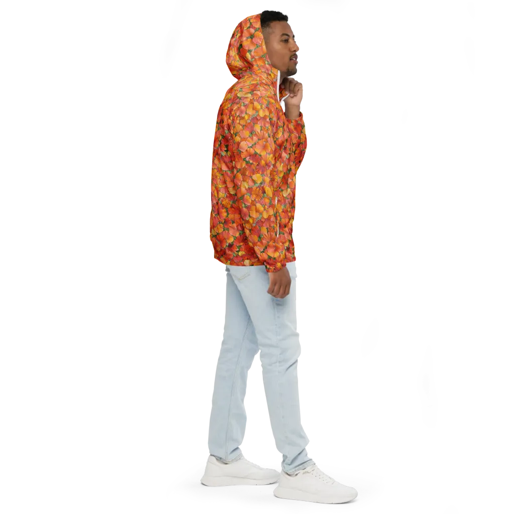 Amber Reverie on Men's Windbreaker — Right