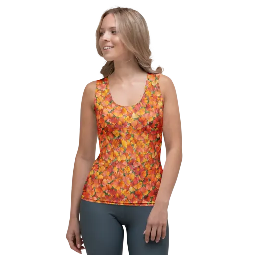 Amber Reverie on a Women's Tank Top