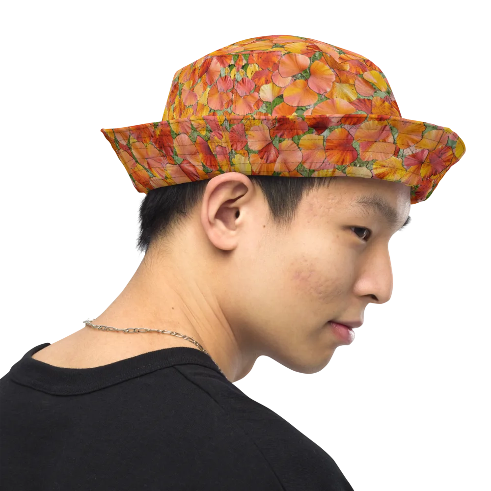 Amber Reverie on Reversible Bucket Hat — Right Outside