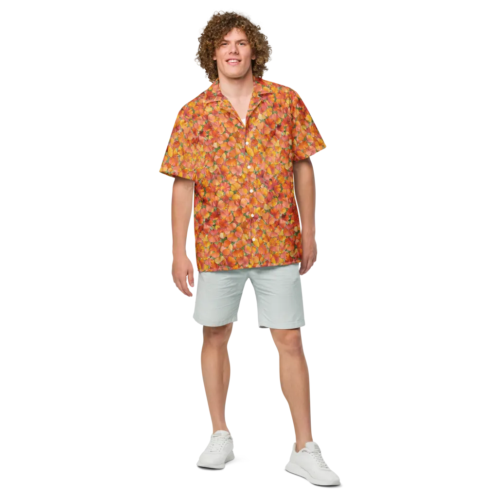 Amber Reverie on Button Shirt — Front