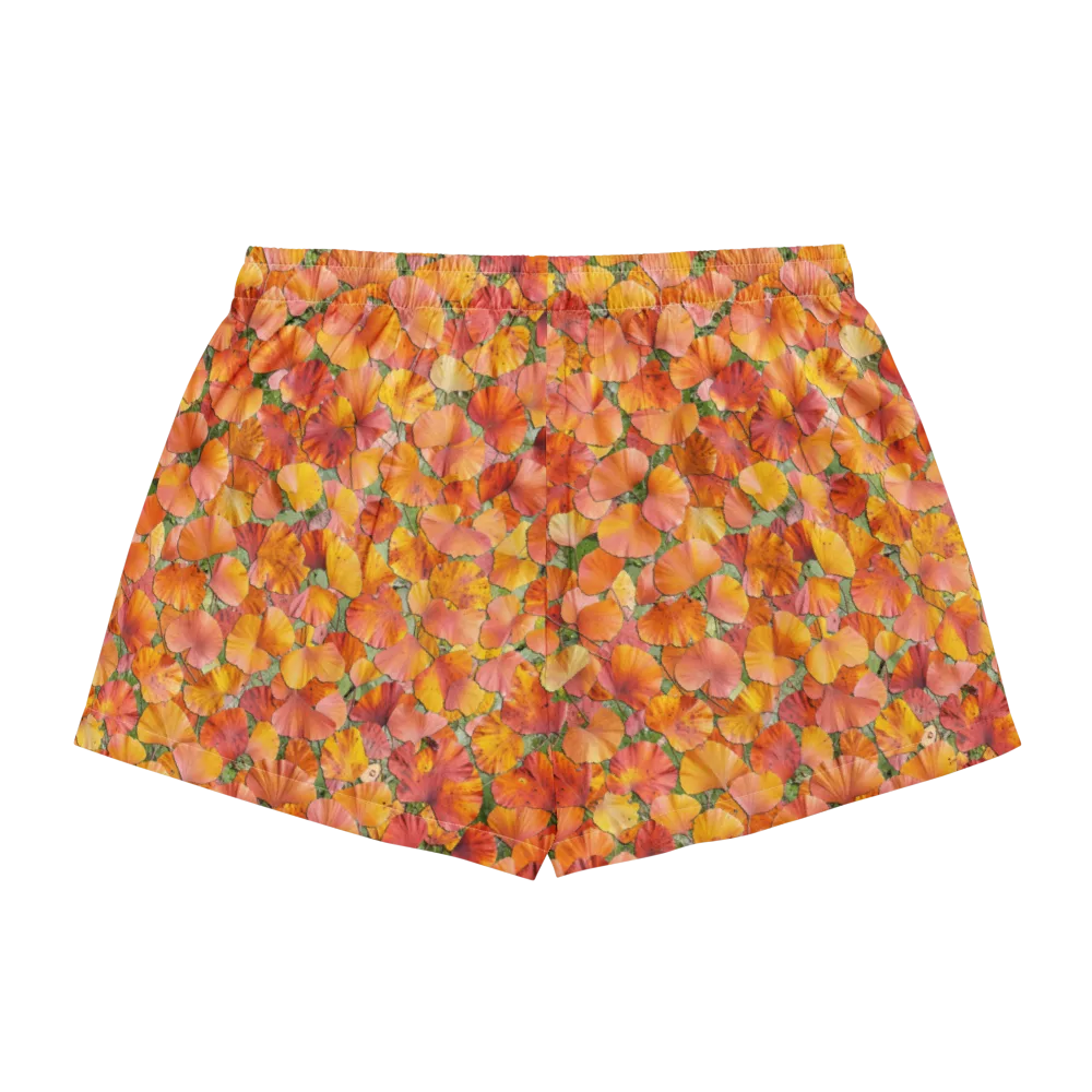 Amber Reverie on Women's Pajama Shorts — Back