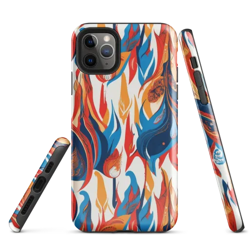 Cobalt Kindling on a Tough Case for iPhone®