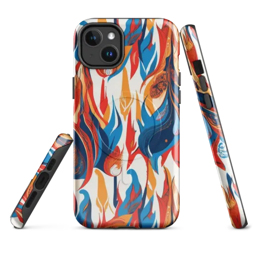 Cobalt Kindling on a MagSafe Tough Case for iPhone®