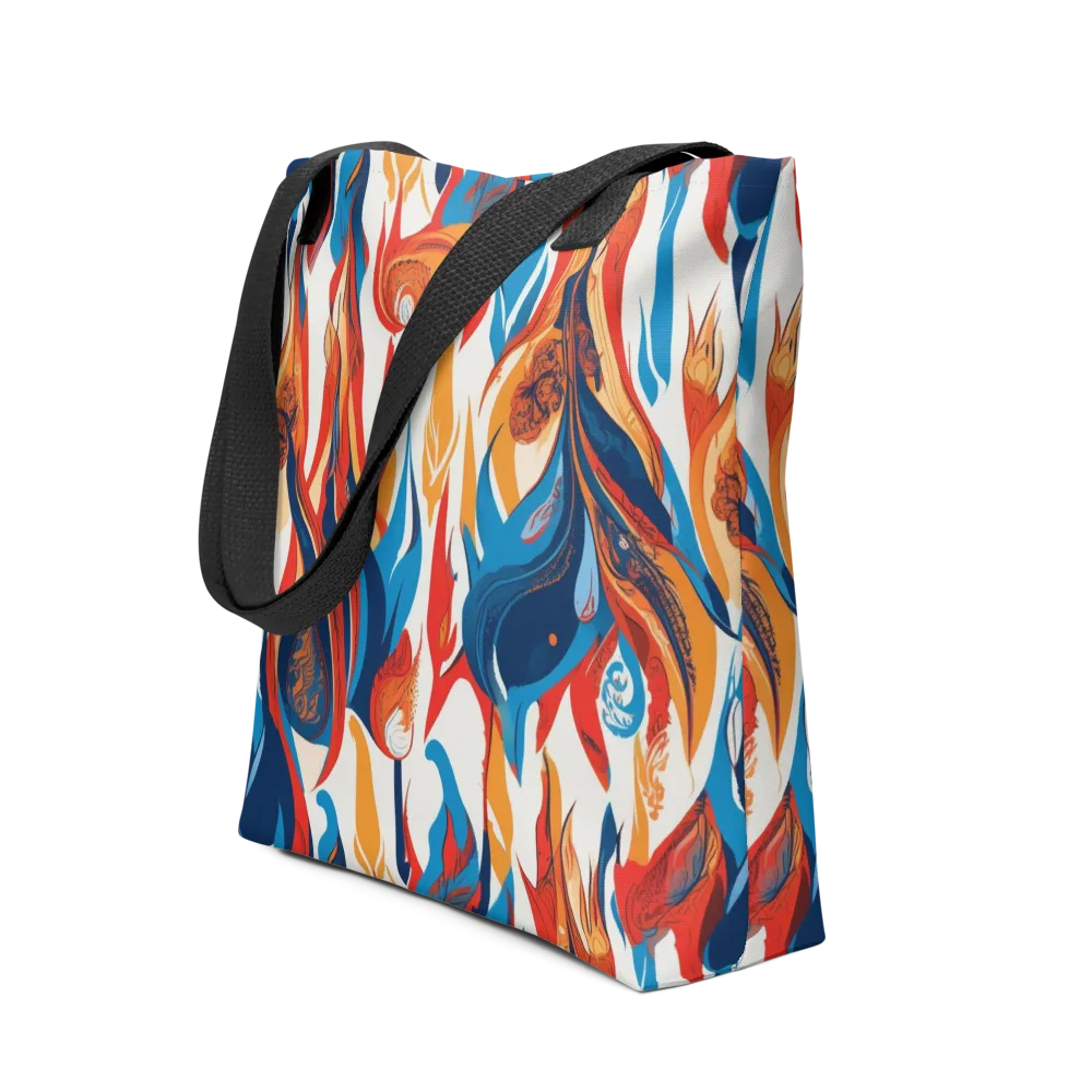 Cobalt Kindling on Tote Bag — Front