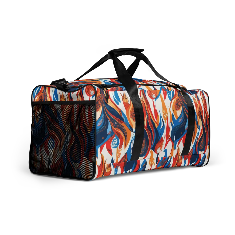 Cobalt Kindling on Duffle Bag — Right Front